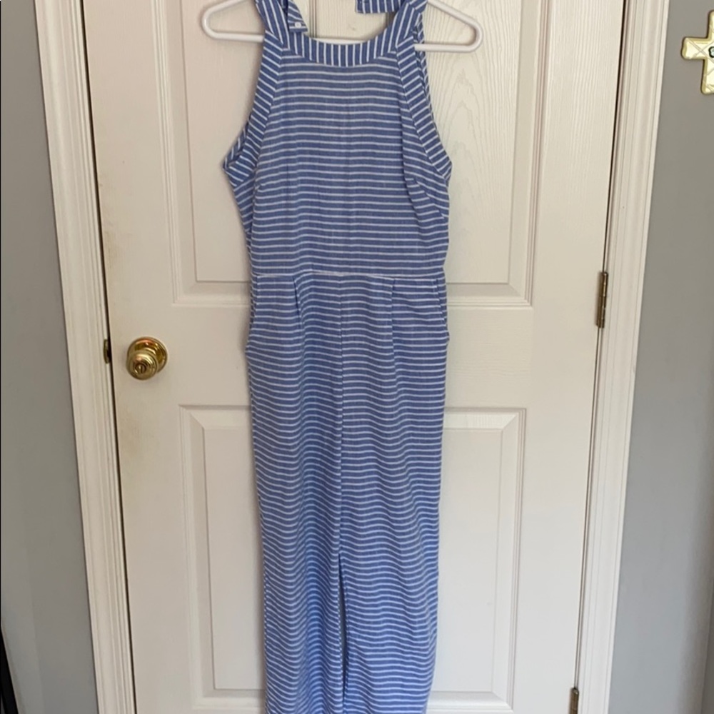 Striped Jumpsuit